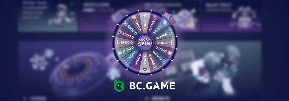 BC Game Lucky Spin paga mesmo prêmio até 5 BTC? Saiba tudo