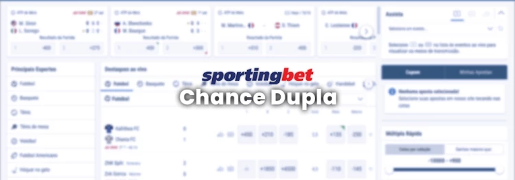 Chance Dupla Sportingbet: saiba como apostar neste mercado