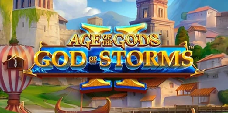 Slot Age of the Gods - God of Storms 2 - Apostar 5 centavos