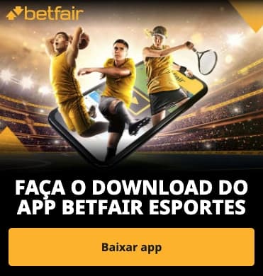 Captura de tela baixar Aplicativo Betfair para Android e IOS