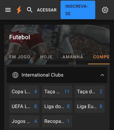 Apostar em Futebol na Cloudbet