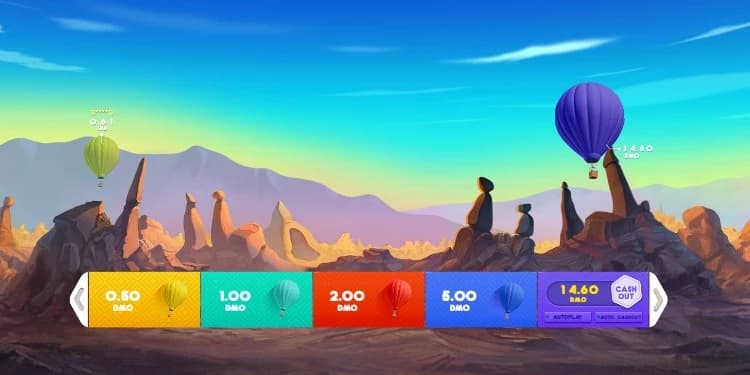 Captura de tela Layout do Jogo do Balão Cappadocia