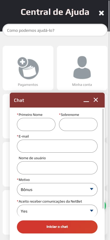 Apoio ao Cliente 