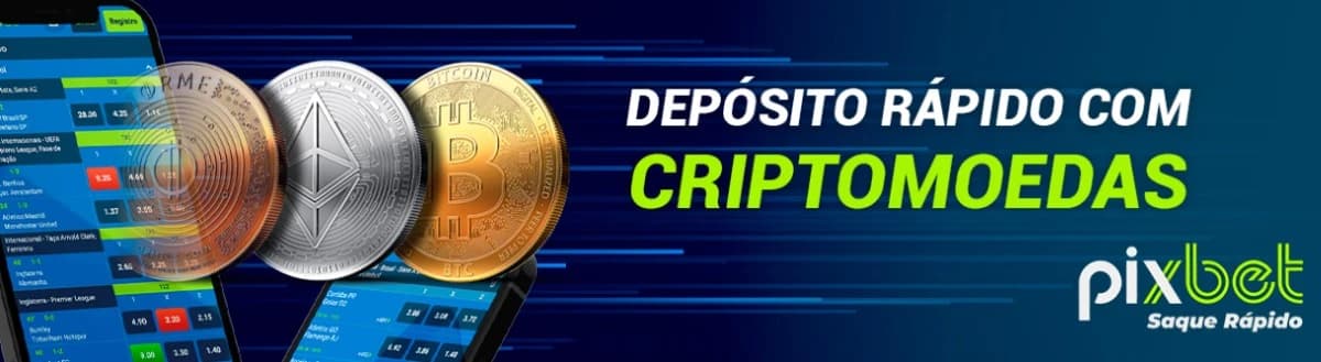 Pagamentos em Criptomoeda na Pixbet