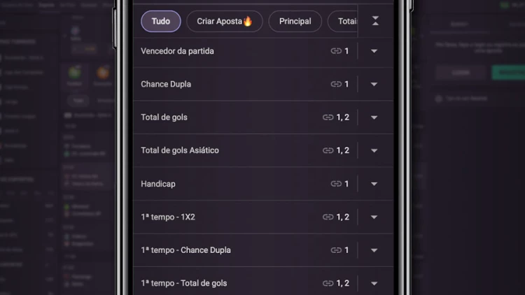 Mercados abertos em apostas de futebol Realsbet