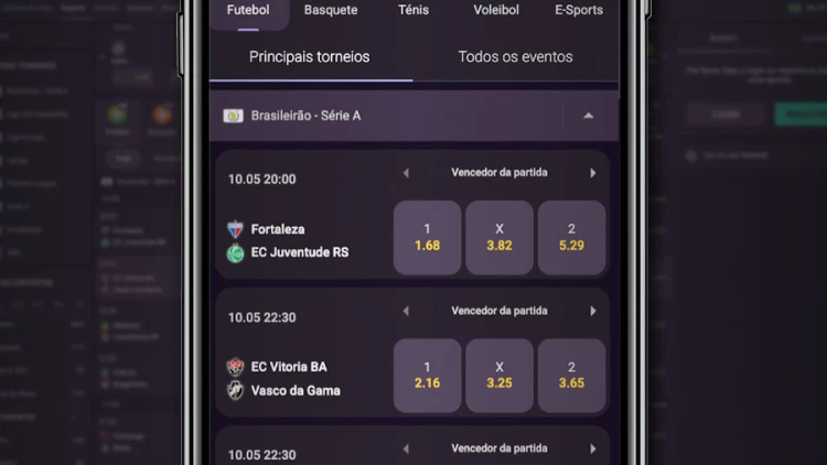 Odds de apostas em futebol no Brasileirão Betano Realsbet