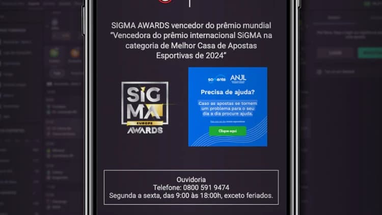 Realsbet recebeu em 2024 o prêmio SiGMA