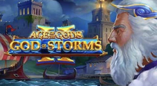Slot Age of the Gods - God of Storms 2 - Apostar 5 centavos
