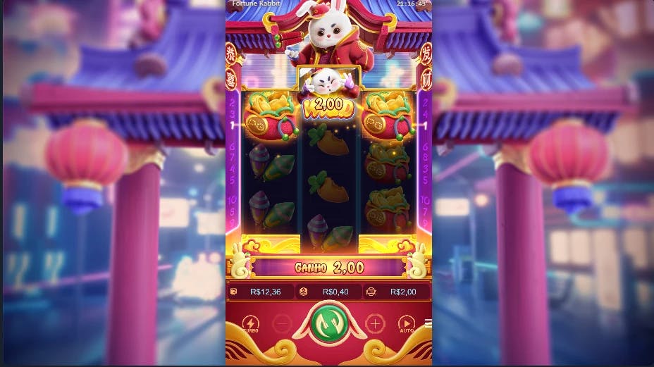 Captura de Tela jogo Fortune Rabbit