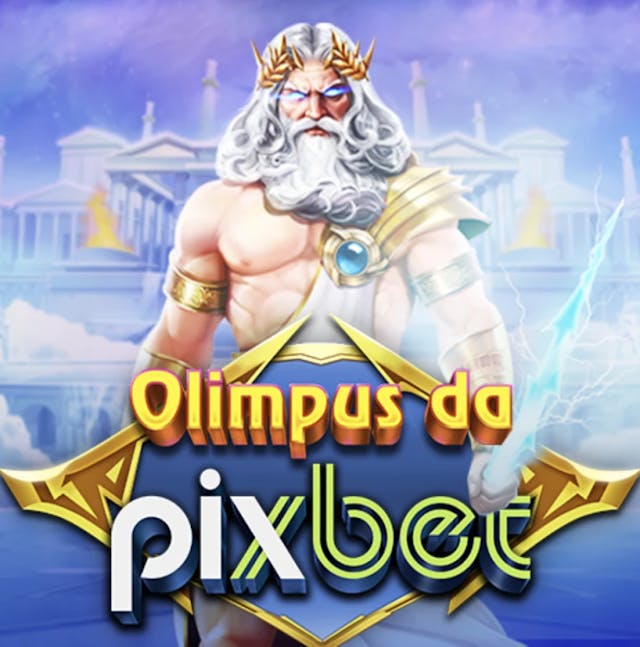 Logo do jogo de cassino Olimpus da Pixbet