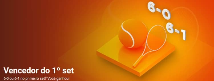 Captura de tela Pagamento antecipado em tênis na Betano: vencedor do primeiro set