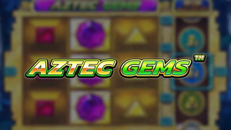 Logo do Slot Aztec Gems