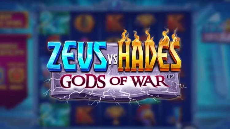 Logo Slot Zeus vs Hades - Gods of War