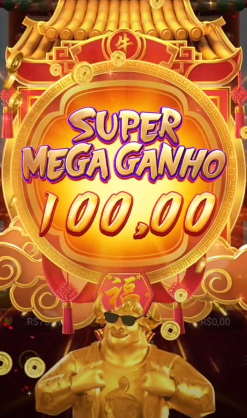 Super Mega Ganho no Fortune Ox
